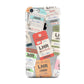 Custom Baggage Tag Collage Apple iPhone 5c Case