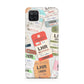 Custom Baggage Tag Collage Samsung A12 Case