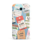 Custom Baggage Tag Collage Samsung Galaxy A7 2017 Case