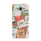 Custom Baggage Tag Collage Samsung Galaxy A8 Case