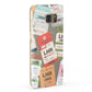 Custom Baggage Tag Collage Samsung Galaxy Case Fourty Five Degrees