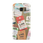 Custom Baggage Tag Collage Samsung Galaxy Case