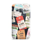 Custom Baggage Tag Collage Samsung Galaxy J1 2016 Case