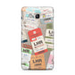 Custom Baggage Tag Collage Samsung Galaxy J5 2016 Case
