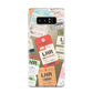 Custom Baggage Tag Collage Samsung Galaxy S8 Case