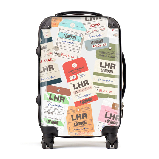 Custom Baggage Tag Collage Suitcase
