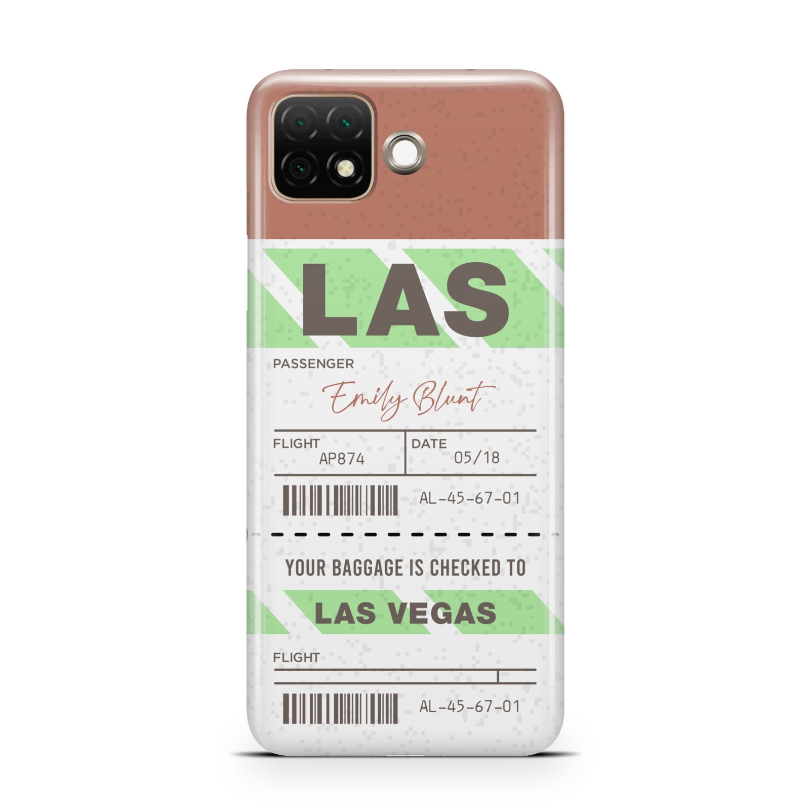 Custom Baggage Tag Huawei Enjoy 20 Phone Case