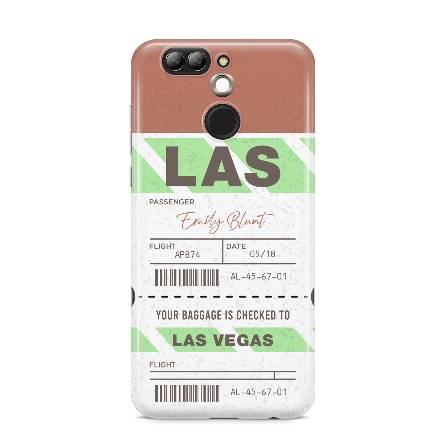 Custom Baggage Tag Huawei Nova 2s Phone Case