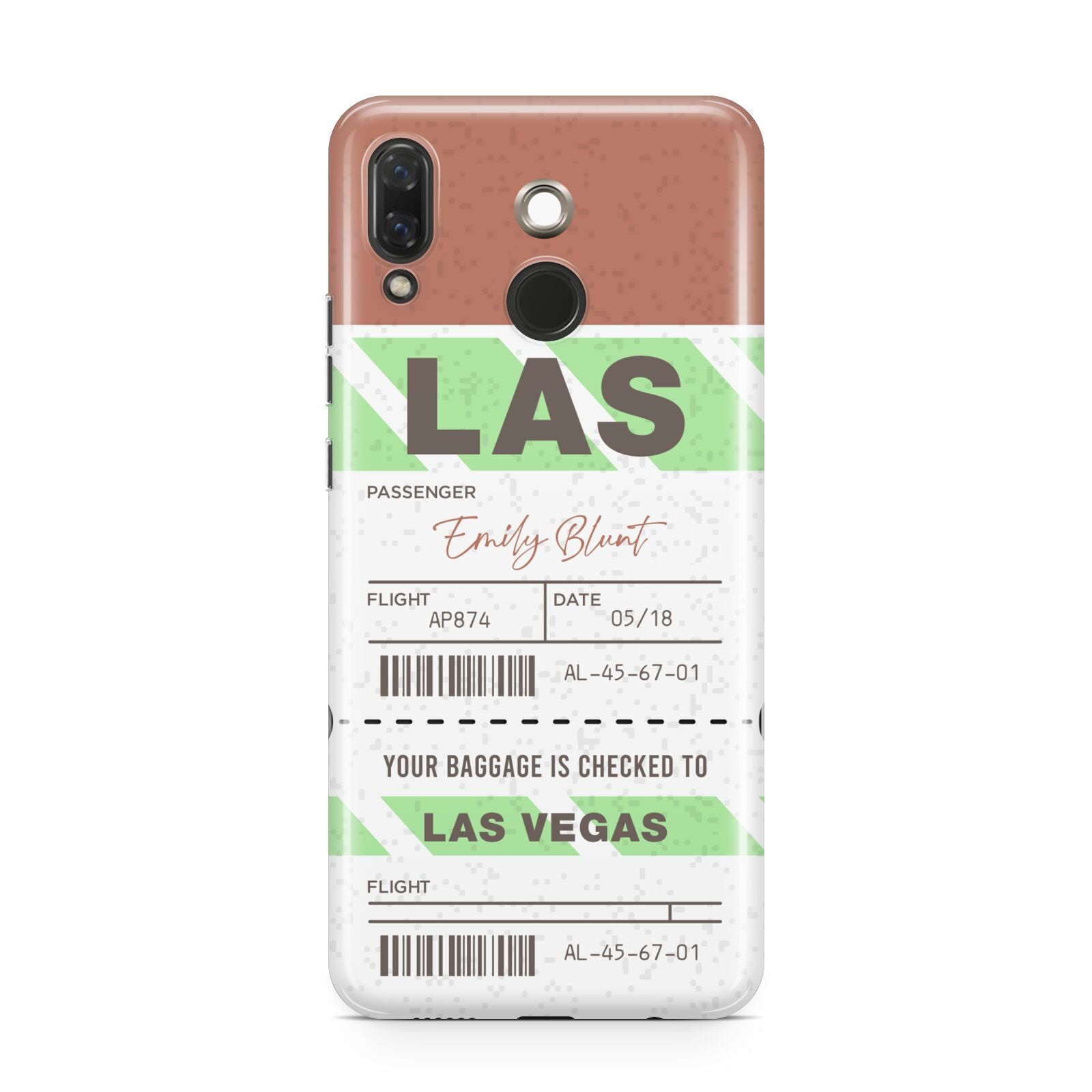 Custom Baggage Tag Huawei Nova 3 Phone Case