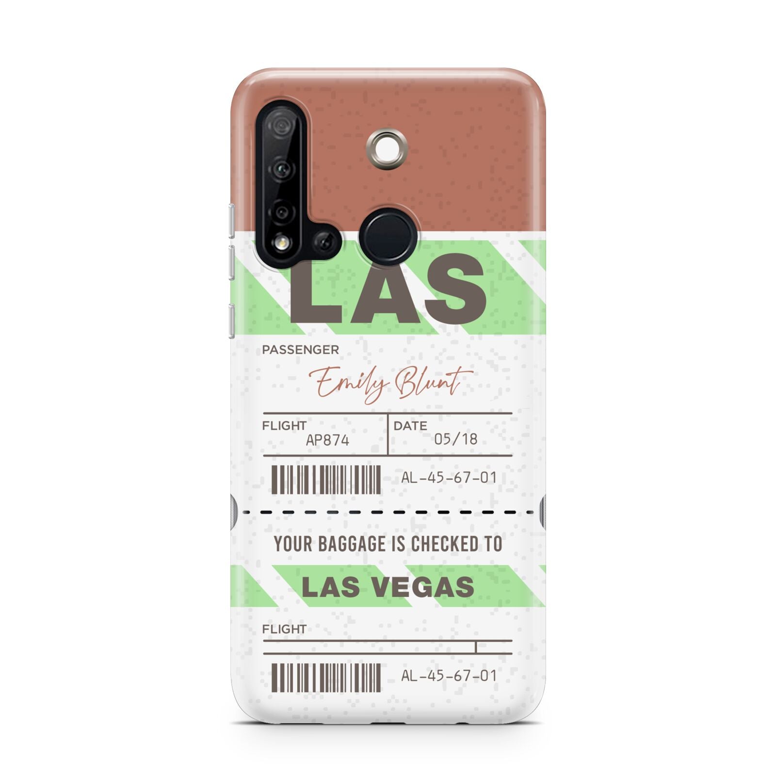 Custom Baggage Tag Huawei P20 Lite 5G Phone Case