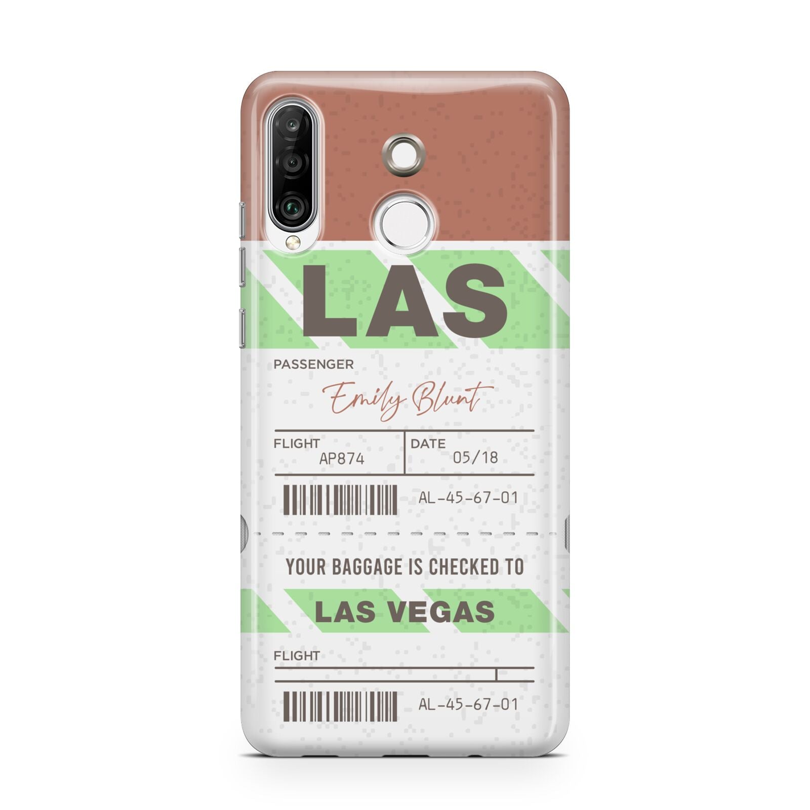 Custom Baggage Tag Huawei P30 Lite Phone Case