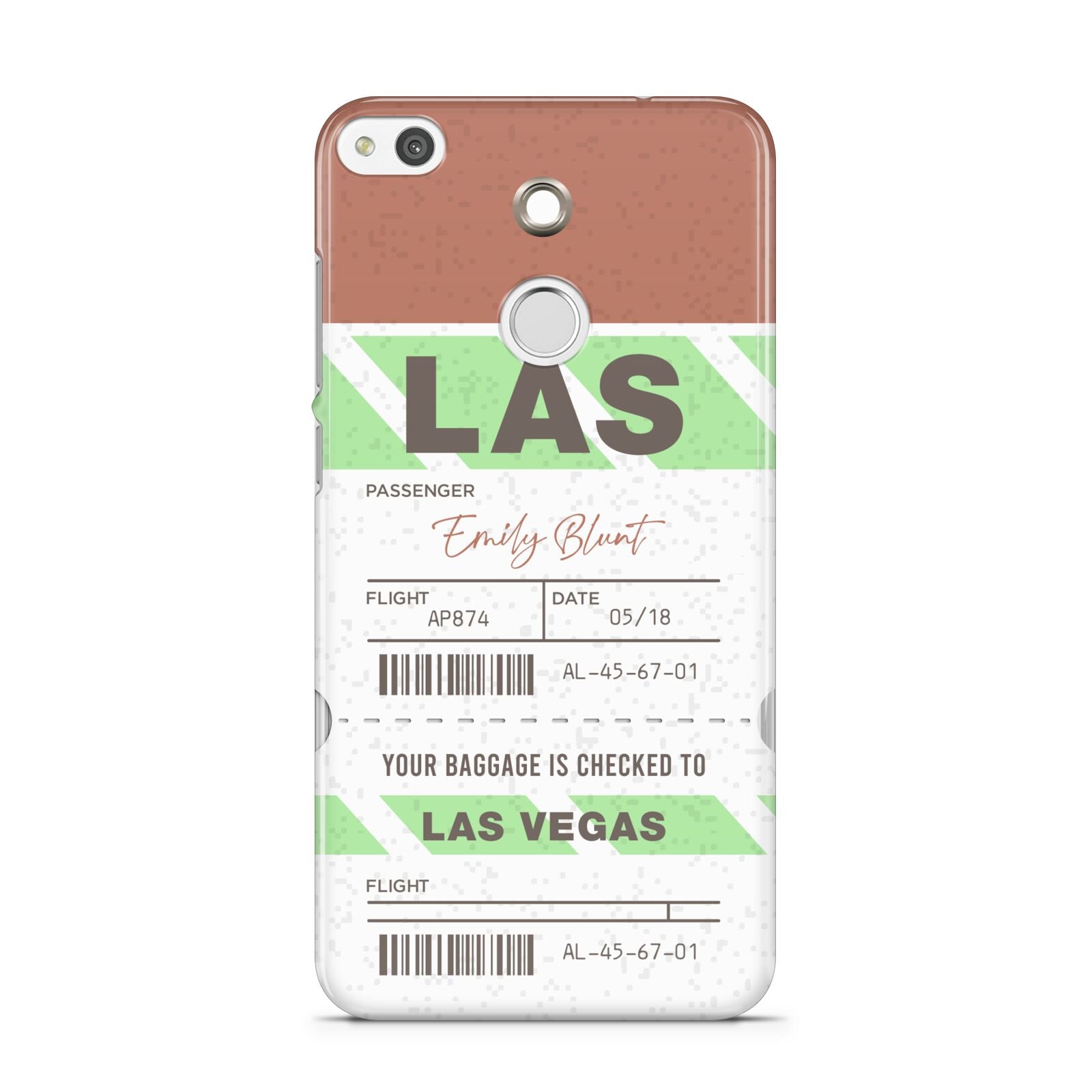 Custom Baggage Tag Huawei P8 Lite Case