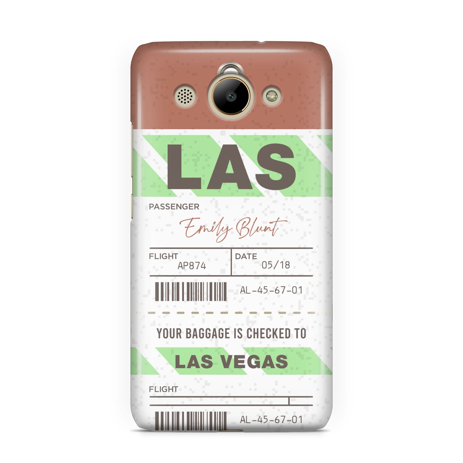 Custom Baggage Tag Huawei Y3 2017
