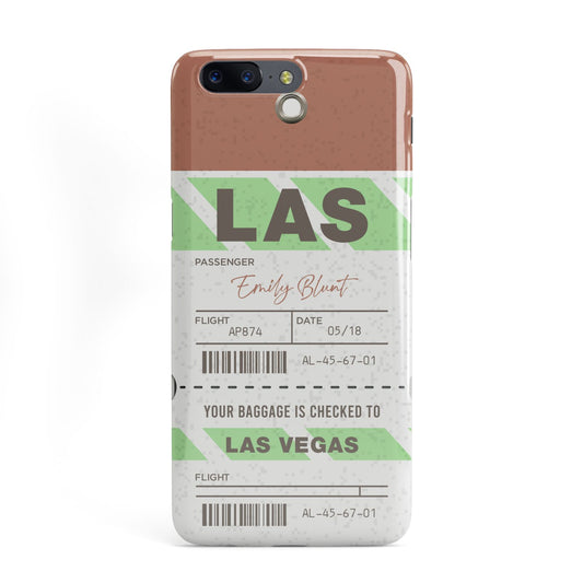 Custom Baggage Tag OnePlus Case