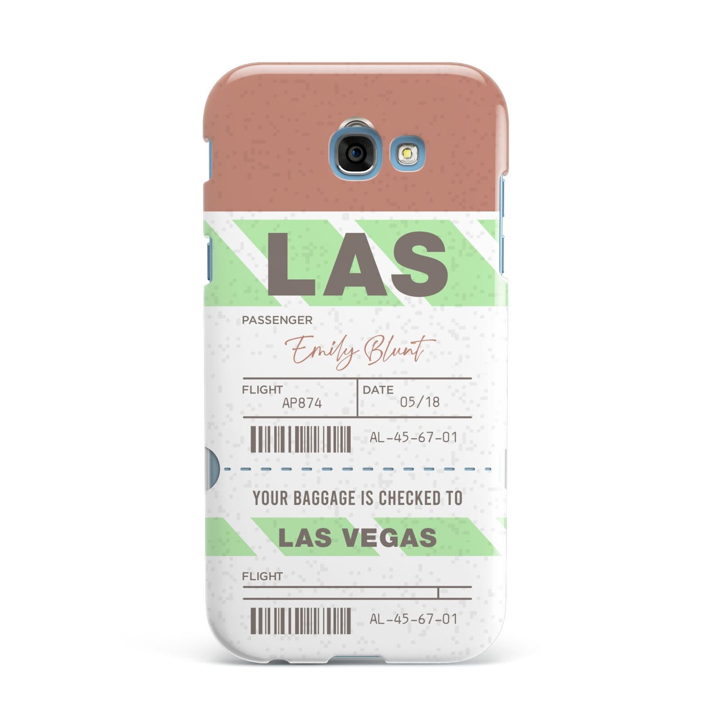 Custom Baggage Tag Samsung Galaxy A7 2017 Case