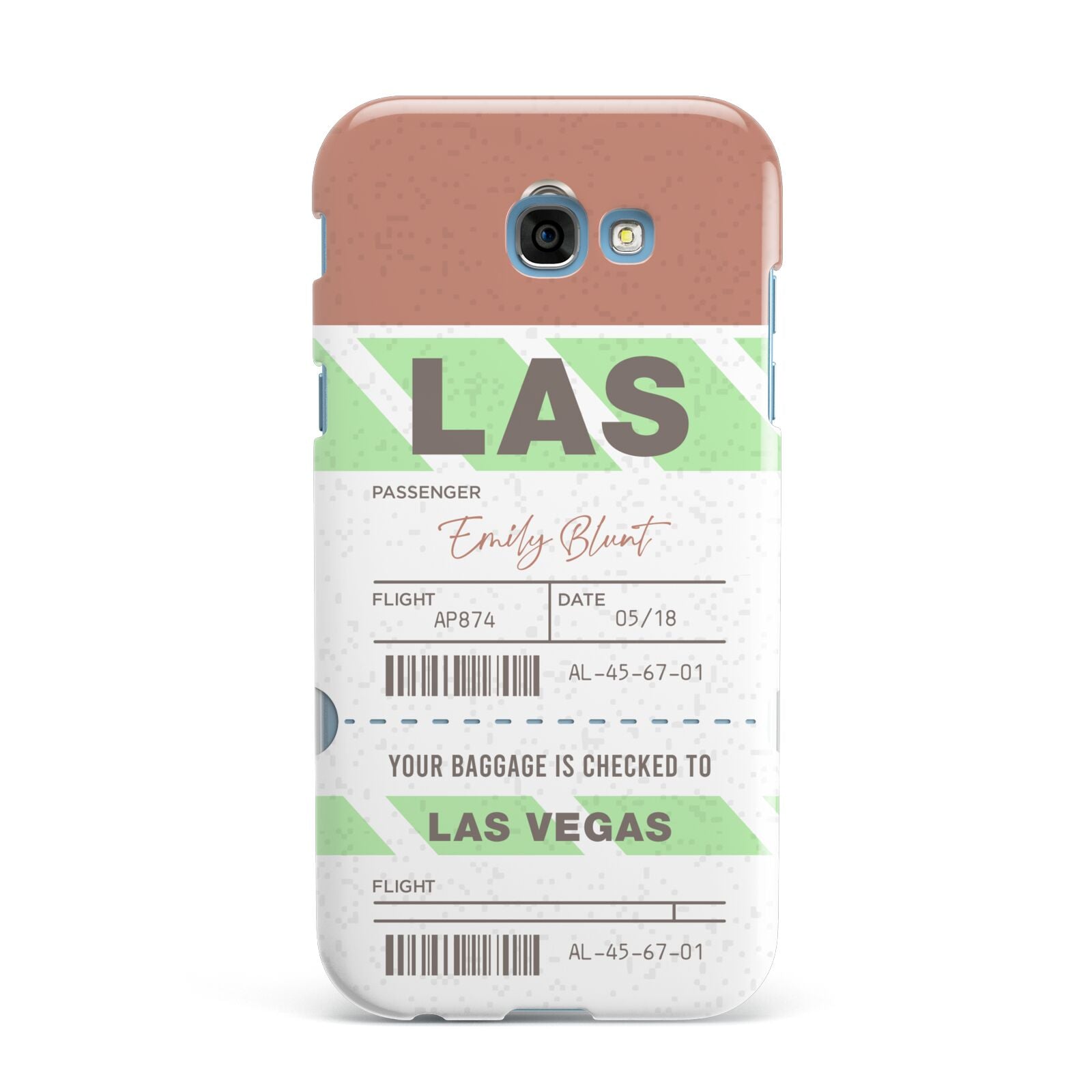 Custom Baggage Tag Samsung Galaxy A7 2017 Case