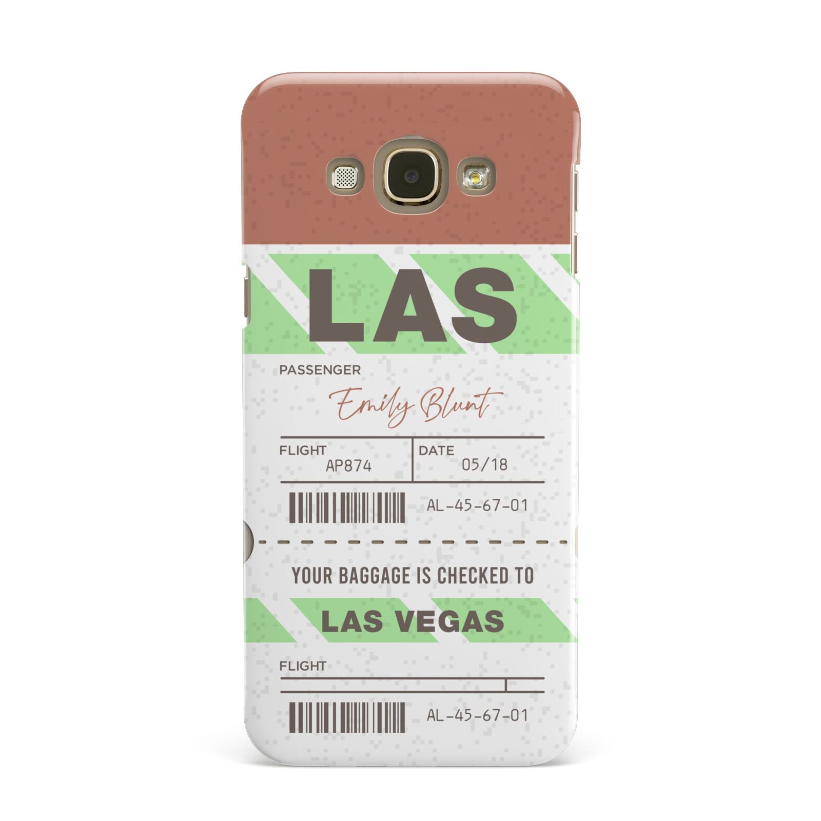 Custom Baggage Tag Samsung Galaxy A8 Case