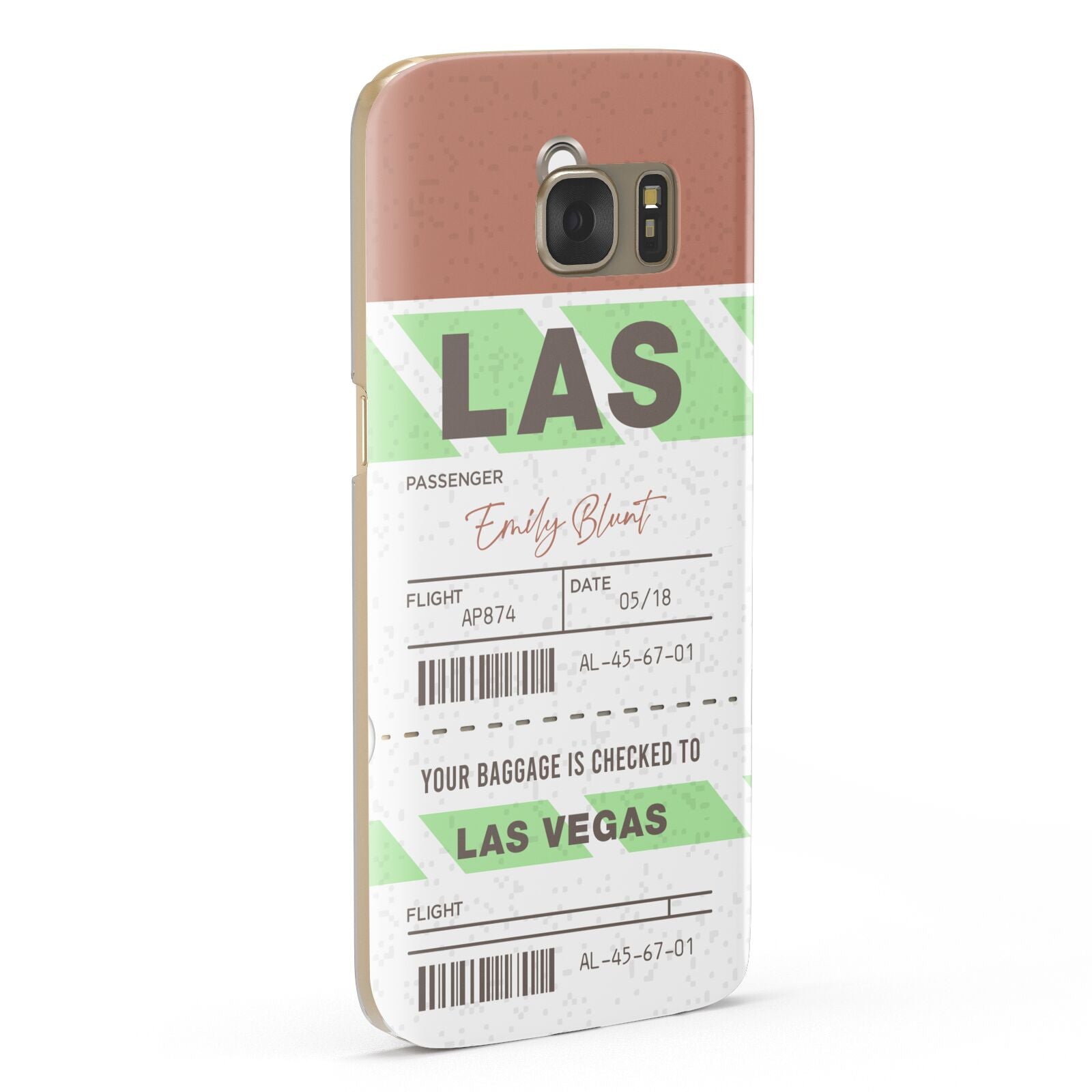 Custom Baggage Tag Samsung Galaxy Case Fourty Five Degrees