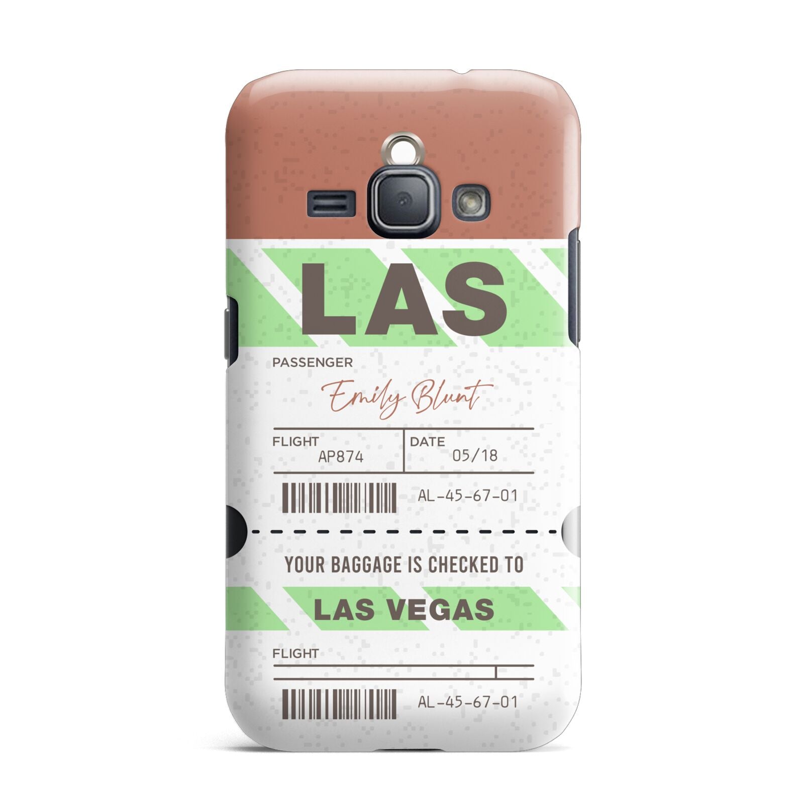 Custom Baggage Tag Samsung Galaxy J1 2016 Case