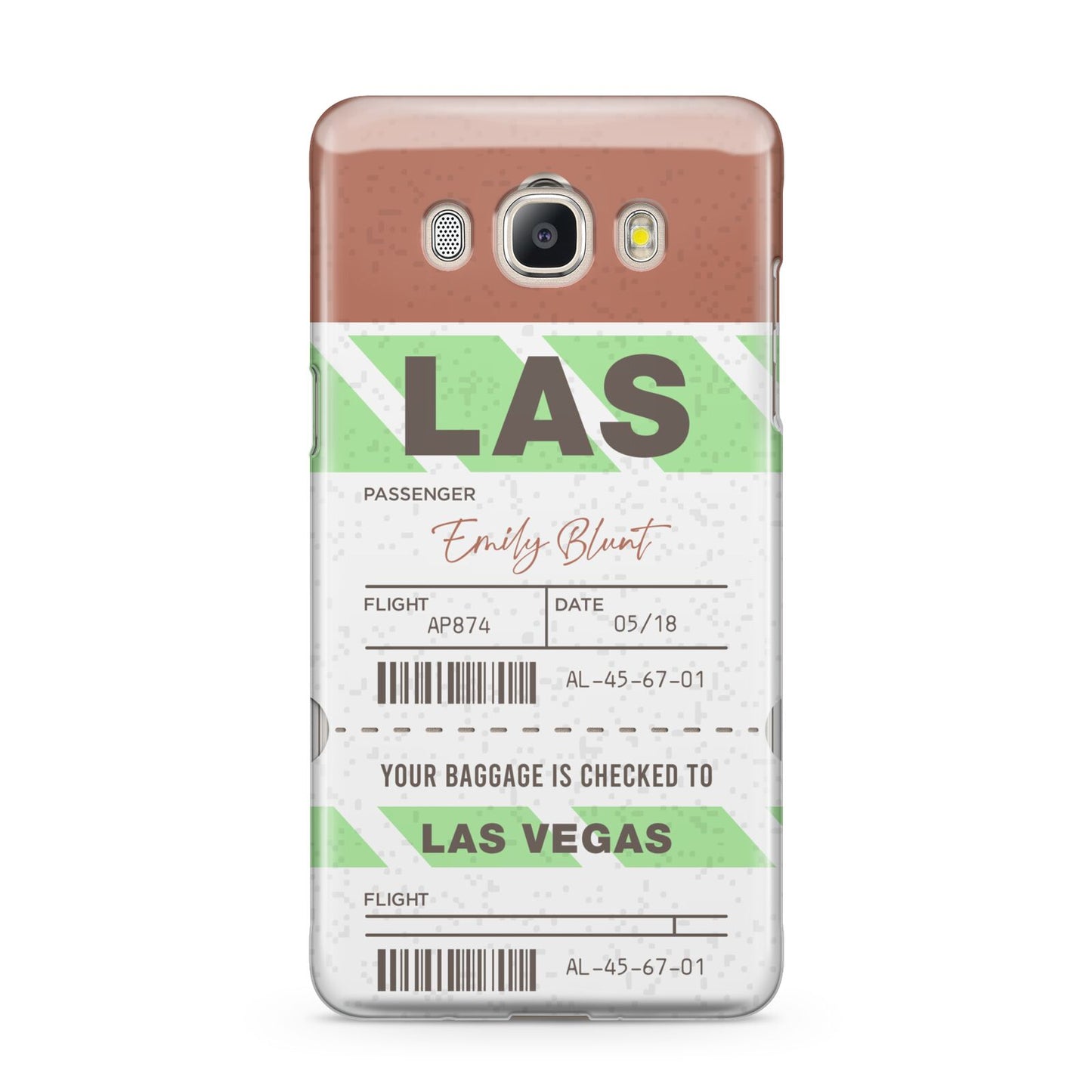 Custom Baggage Tag Samsung Galaxy J5 2016 Case