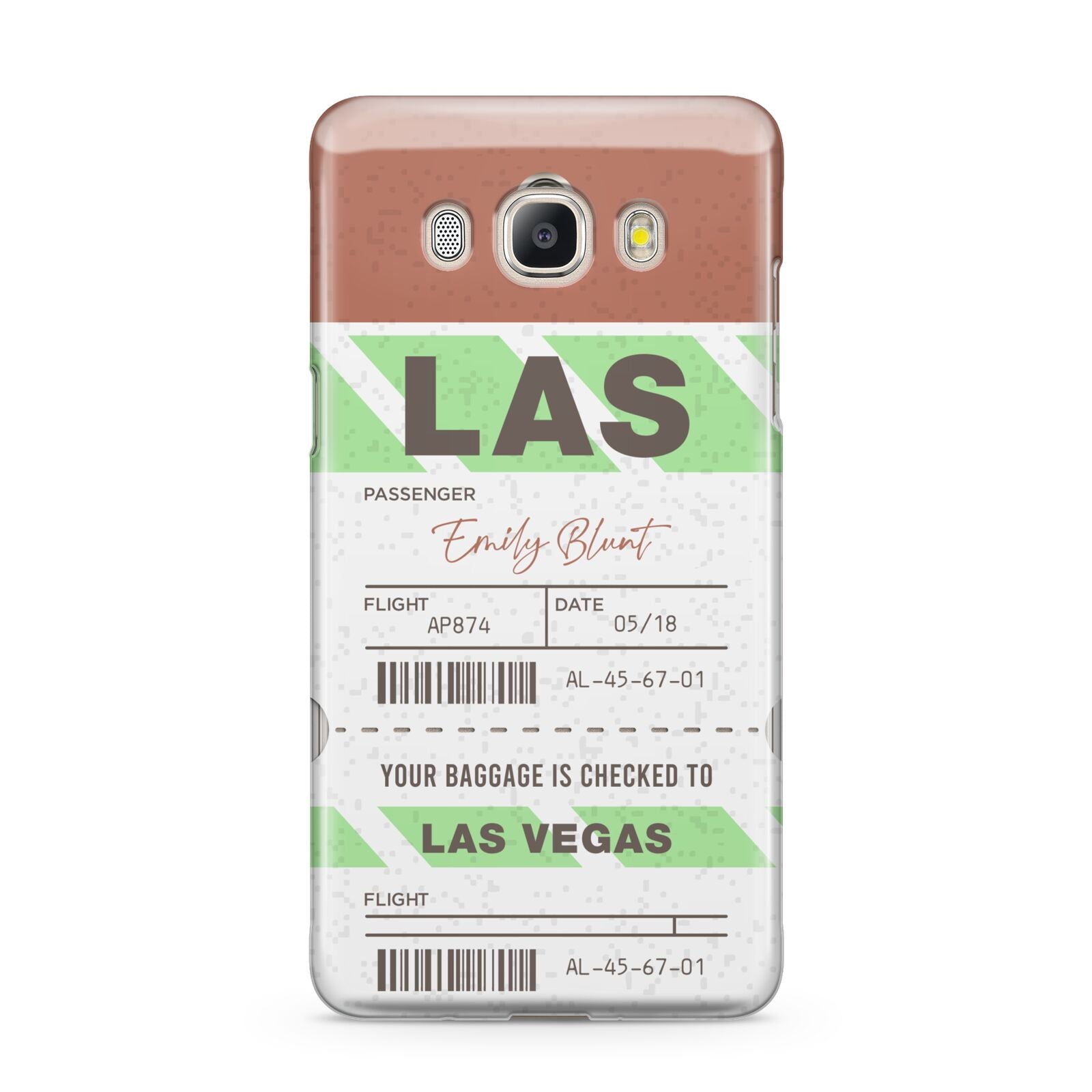 Custom Baggage Tag Samsung Galaxy J5 2016 Case