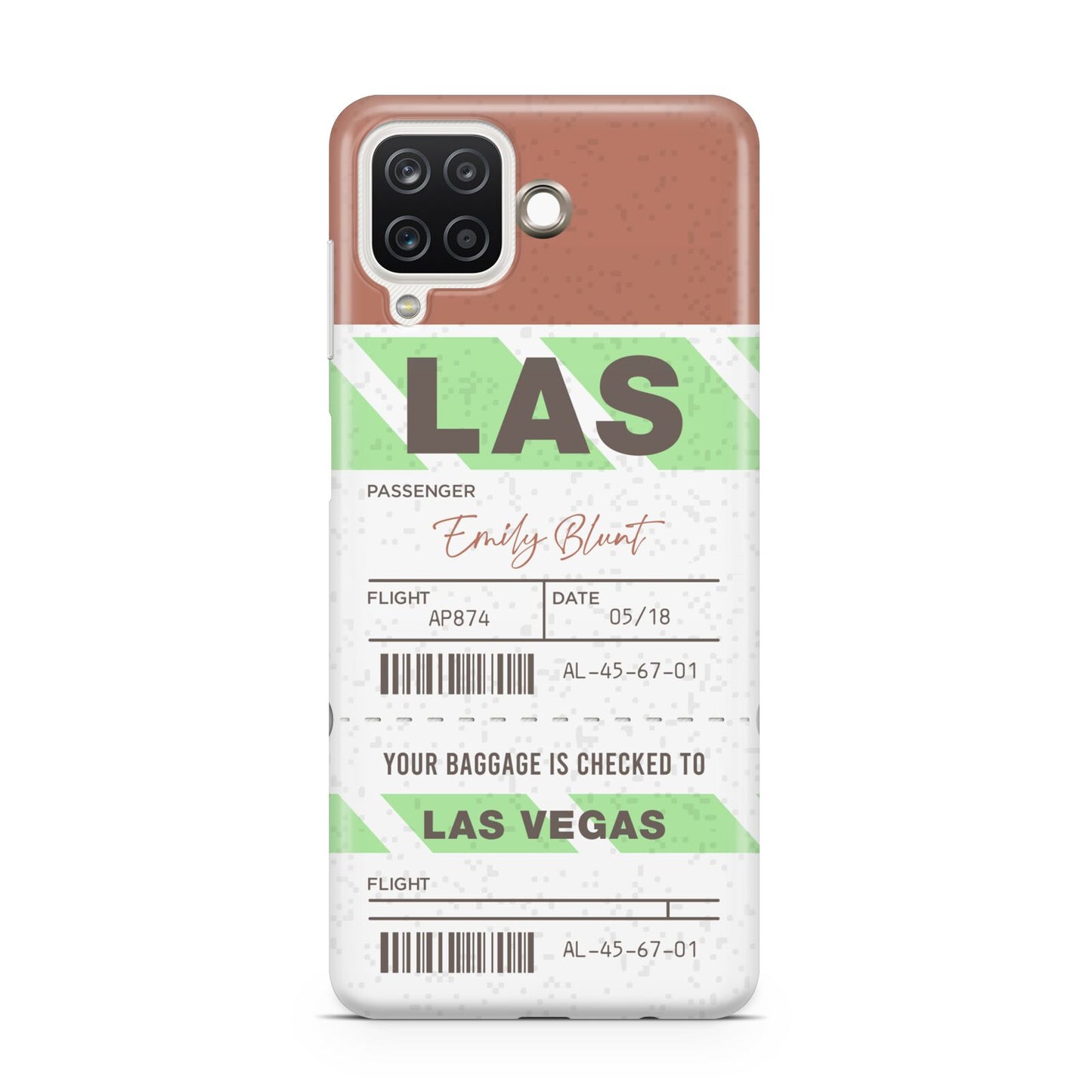 Custom Baggage Tag Samsung M12 Case