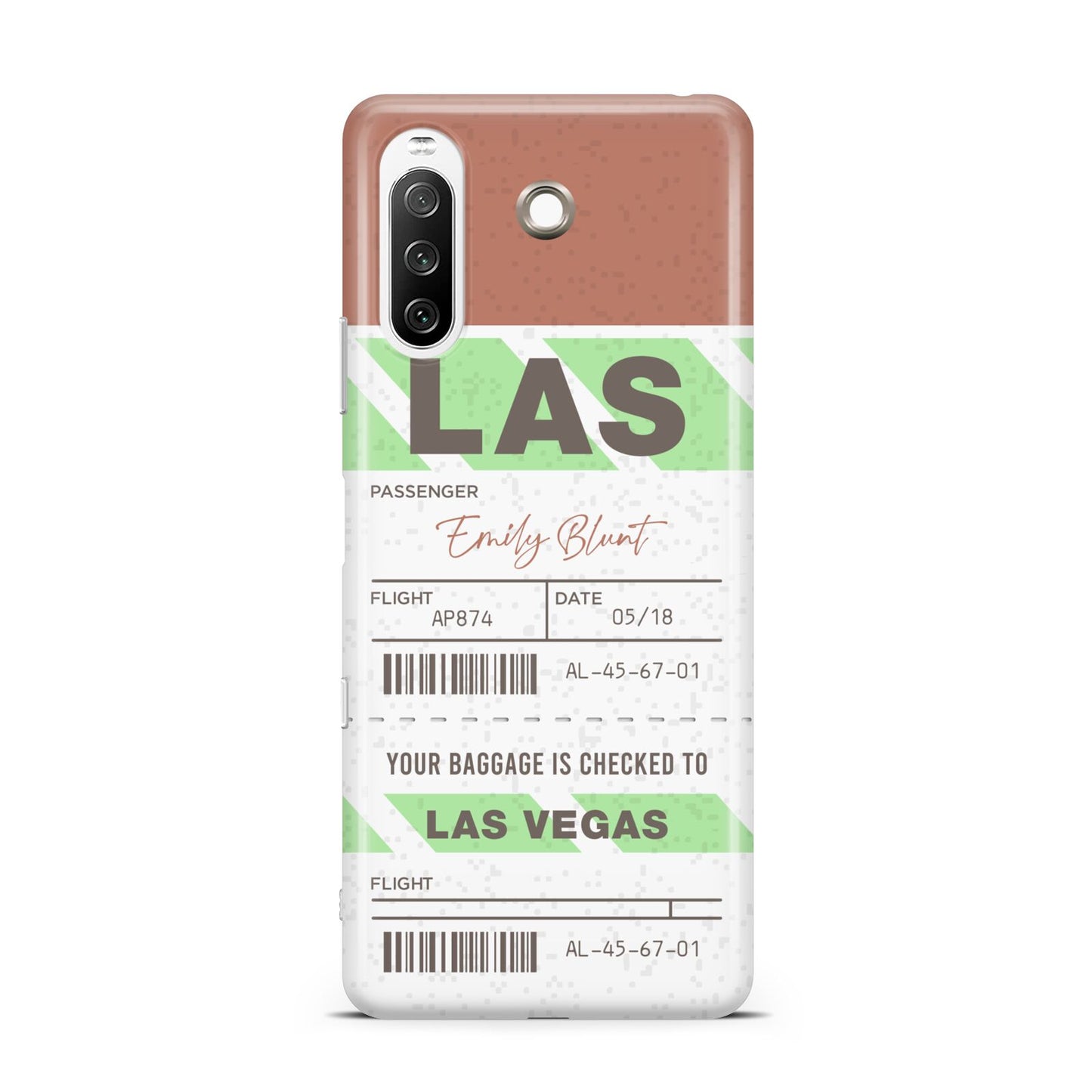 Custom Baggage Tag Sony Xperia 10 III Case