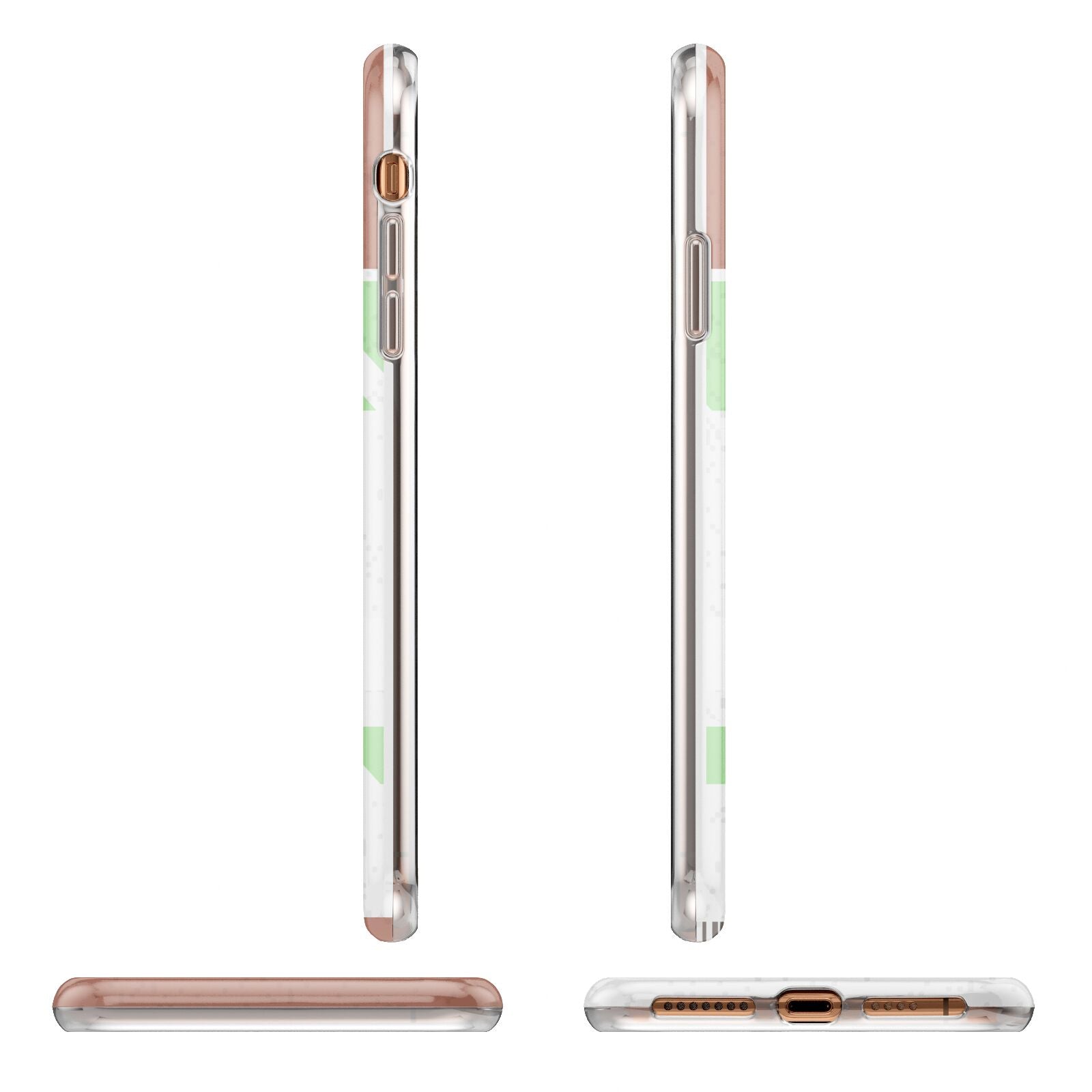 Custom Baggage Tag iPhone 11 Pro Max 3D Tough Case Angle Images