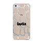 Custom Beige Cow Print Apple iPhone 5 Case