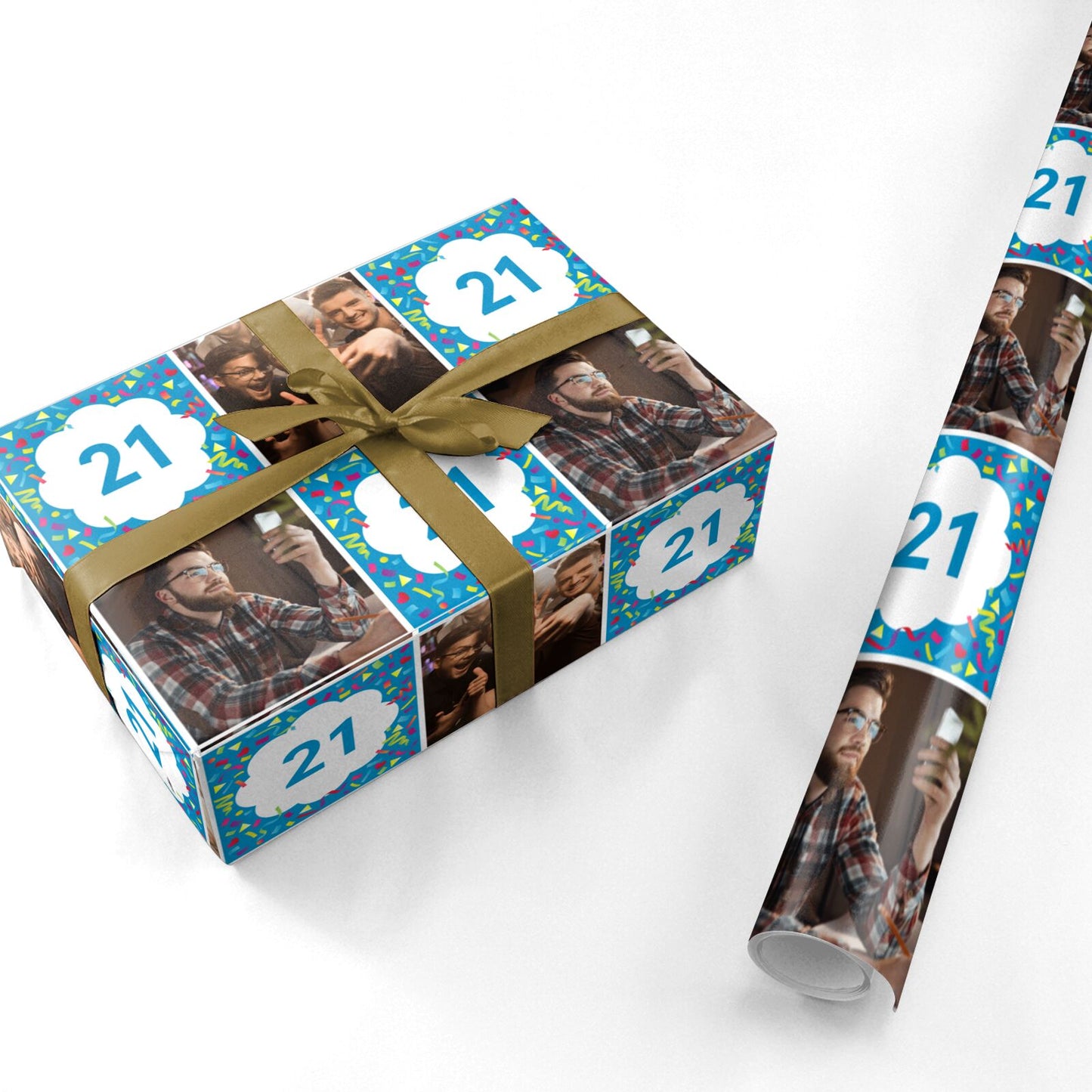 Custom Birthday Personalised Wrapping Paper
