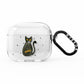 Custom Black Cat AirPods Clear Case 3rd Gen