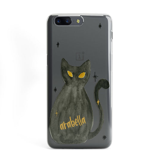 Custom Black Cat OnePlus Case