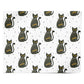 Custom Black Cat Personalised Wrapping Paper Alternative