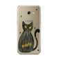 Custom Black Cat Samsung Galaxy A5 2017 Case on gold phone