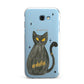 Custom Black Cat Samsung Galaxy A7 2017 Case