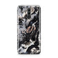 Custom Black Swirl Marble Huawei Mate 20 Lite