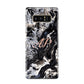 Custom Black Swirl Marble Samsung Galaxy Note 8 Case