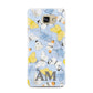 Custom Butterfly Samsung Galaxy A7 2016 Case on gold phone