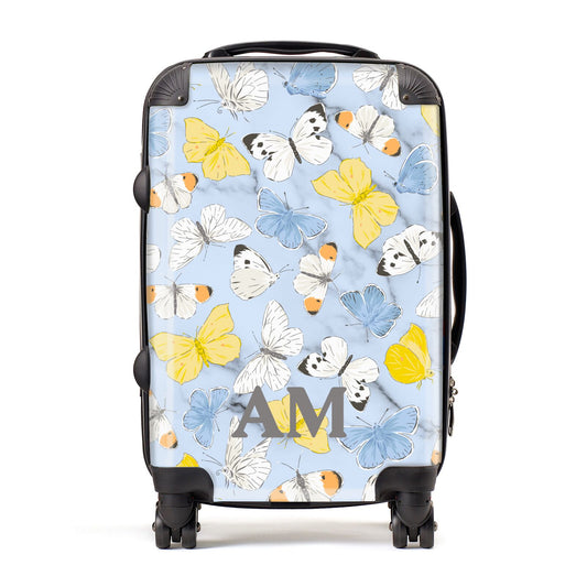 Custom Butterfly Suitcase