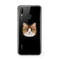Custom Cat Illustration with Name Huawei P20 Lite Phone Case