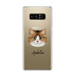 Custom Cat Illustration with Name Samsung Galaxy S8 Case