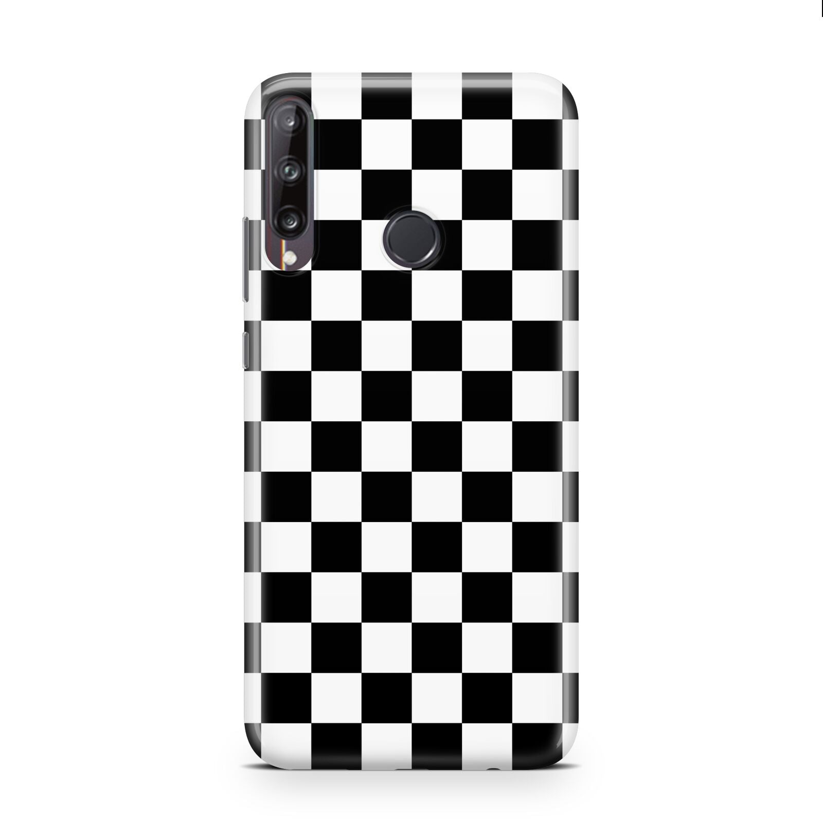 Custom Colour Check Huawei P40 Lite E Phone Case