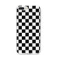 Custom Colour Check iPhone 8 Plus Bumper Case on Silver iPhone