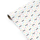 Custom Confetti Personalised Gift Wrap
