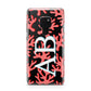 Custom Coral Initials Huawei Mate 20 Phone Case