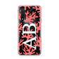 Custom Coral Initials Huawei Nova 6 Phone Case