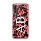 Custom Coral Initials Huawei P20 Pro Phone Case