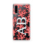 Custom Coral Initials Huawei P30 Phone Case