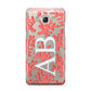 Custom Coral Initials Samsung Galaxy J5 2016 Case