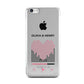 Custom Couples Music Apple iPhone 5c Case